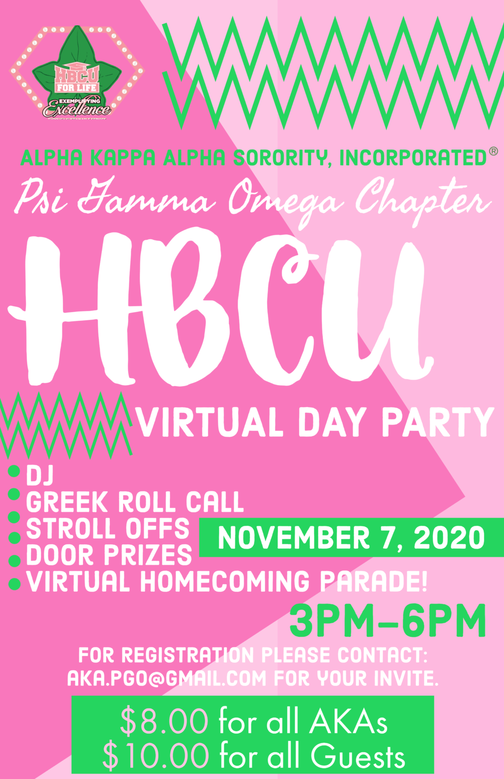 HBCU Day Party 2020 Approved Flyer